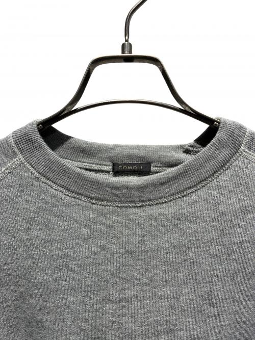 COMOLI（コモリ）COMOLI (コモリ) グレー裏毛半袖クルー グレー サイズ:3の古着・服飾アイテム
