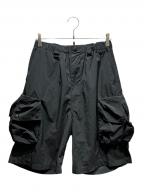 YOKEヨーク）の古着「NYLON MULTI POCKET SHORTS」｜ブラック