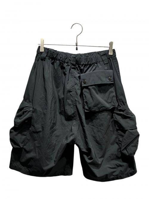 YOKE（ヨーク）YOKE (ヨーク) NYLON MULTI POCKET SHORTS ブラック サイズ:2の古着・服飾アイテム