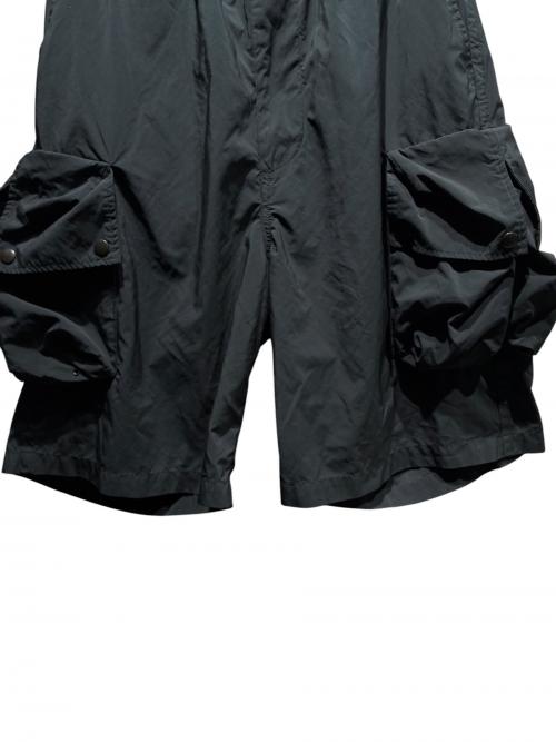 YOKE（ヨーク）YOKE (ヨーク) NYLON MULTI POCKET SHORTS ブラック サイズ:2の古着・服飾アイテム