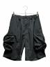 YOKE（ヨーク）の古着「NYLON MULTI POCKET SHORTS」｜ブラック