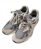 NEW BALANCEニューバランス）の古着「Made in U.K. 991 v2 ローカットスニーカー」｜グレー