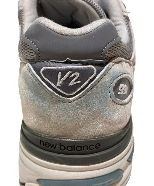 NEW BALANCE（ニューバランス）NEW BALANCE (ニューバランス) Made in U.K. 991 v2 ローカットスニーカー グレー サイズ:26㎝の古着・服飾アイテム