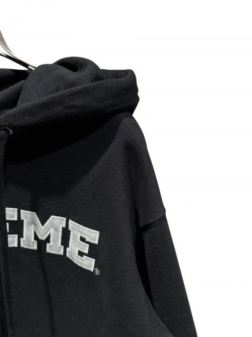 SUPREME（シュプリーム）SUPREME (シュプリーム) Collegiate Applique Zip Up Hooded Sweatshirt ブラック サイズ:Mの古着・服飾アイテム