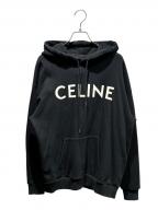 CELINEセリーヌ）の古着「パーカー」｜ブラック