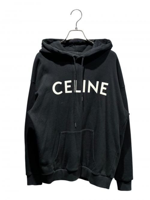 CELINE（セリーヌ）CELINE (セリーヌ) パーカー ブラック サイズ:Mの古着・服飾アイテム