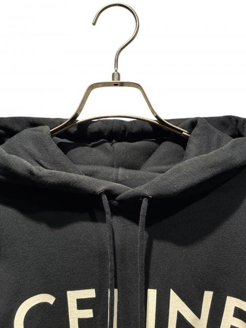 CELINE（セリーヌ）CELINE (セリーヌ) パーカー ブラック サイズ:Mの古着・服飾アイテム