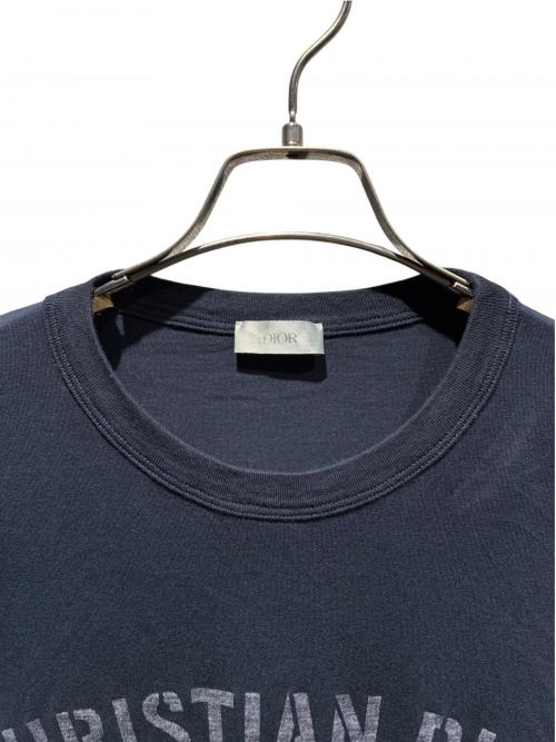 Dior（ディオール）Dior (ディオール) アトリエ ロゴプリント Tシャツ ネイビー サイズ:XLの古着・服飾アイテム