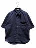 Dior（ディオール）の古着「オブリークショートスリーブオーバーシャツ」｜ネイビー