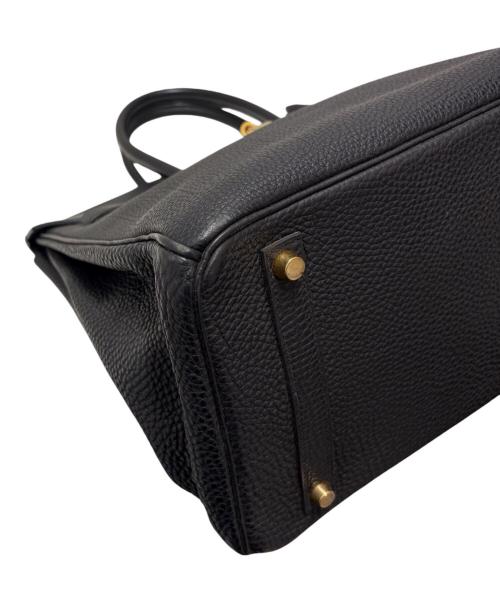 HERMES（エルメス）HERMES (エルメス) Birkin35 バーキン35 トゴ ブラック×ゴールド金具 □G:2003年製 ブラック サイズ:35の古着・服飾アイテム