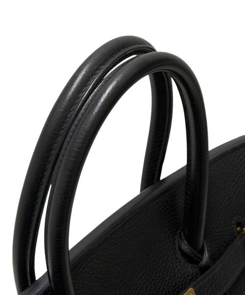 HERMES（エルメス）HERMES (エルメス) Birkin35 バーキン35 トゴ ブラック×ゴールド金具 □G:2003年製 ブラック サイズ:35の古着・服飾アイテム