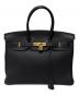 HERMES（エルメス）の古着「Birkin35 バーキン35 トゴ ブラック×ゴールド金具 □G:2003年製」｜ブラック