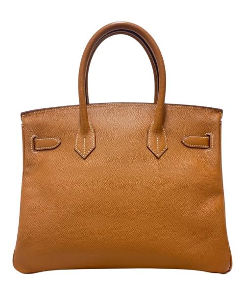 HERMES（エルメス）HERMES (エルメス) Birkin 30 バーキン 30/クシュベル/ゴールド/□G刻印：2003年製造/ゴールド金具 ブラウン サイズ:30の古着・服飾アイテム