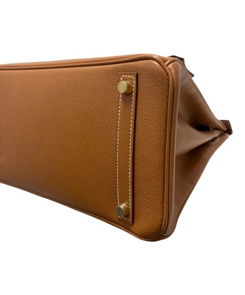 HERMES（エルメス）HERMES (エルメス) Birkin 30 バーキン 30/クシュベル/ゴールド/□G刻印：2003年製造/ゴールド金具 ブラウン サイズ:30の古着・服飾アイテム