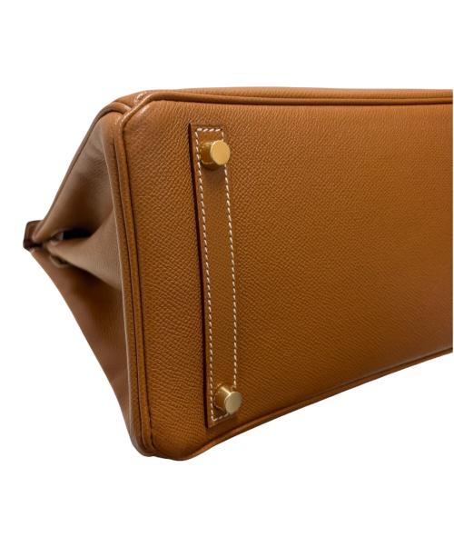 HERMES（エルメス）HERMES (エルメス) Birkin 30 バーキン 30/クシュベル/ゴールド/□G刻印：2003年製造/ゴールド金具 ブラウン サイズ:30の古着・服飾アイテム