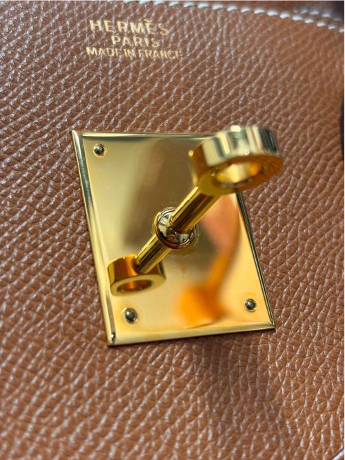 HERMES（エルメス）HERMES (エルメス) Birkin 30 バーキン 30/クシュベル/ゴールド/□G刻印：2003年製造/ゴールド金具 ブラウン サイズ:30の古着・服飾アイテム
