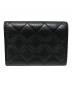 CHANEL (シャネル) クラシックスモールフラップウォレット ブラック：120000円