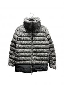 MONCLER（モンクレール）の古着「DAUPHIN/ダウンコート」｜ブラック×グレー