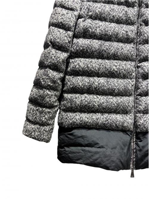 MONCLER（モンクレール）MONCLER (モンクレール) DAUPHIN/ダウンコート ブラック×グレー サイズ:1の古着・服飾アイテム