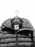 中古・古着 MONCLER (モンクレール) DAUPHIN/ダウンコート ブラック×グレー サイズ:1：70000円