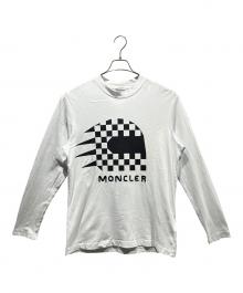MONCLER（モンクレール）の古着「ロングスリーブTシャツ」｜ホワイト