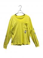 CHROME HEARTS×MATTY BOYクロムハーツ×マッティーボーイ）の古着「PPO CHAIN GAME L/S Tee」｜ライムイエロー