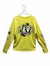中古・古着 CHROME HEARTS (クロムハーツ) MATTY BOY (マッティーボーイ) PPO CHAIN GAME L/S Tee ライムイエロー サイズ:M：60000円