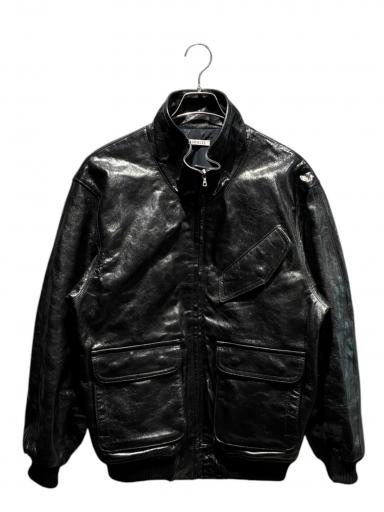中古・古着通販】AURALEE (オーラリー) LAMB LEATHER ZIP BLOUSON