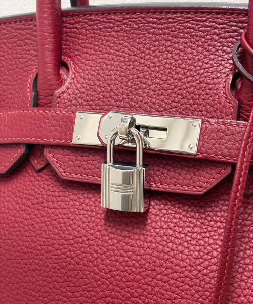 HERMES（エルメス）HERMES (エルメス) Birkin 30 バーキン 30/トゴ/ルージュグレナ/X刻印：2016年製造/シルバー金具 ルージュグレナ サイズ:30の古着・服飾アイテム