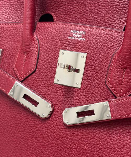 HERMES（エルメス）HERMES (エルメス) Birkin 30 バーキン 30/トゴ/ルージュグレナ/X刻印：2016年製造/シルバー金具 ルージュグレナ サイズ:30の古着・服飾アイテム