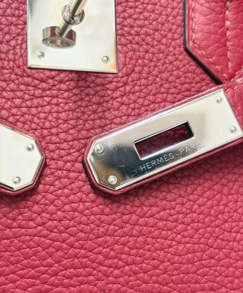 HERMES（エルメス）HERMES (エルメス) Birkin 30 バーキン 30/トゴ/ルージュグレナ/X刻印：2016年製造/シルバー金具 ルージュグレナ サイズ:30の古着・服飾アイテム