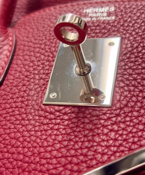 HERMES（エルメス）HERMES (エルメス) Birkin 30 バーキン 30/トゴ/ルージュグレナ/X刻印：2016年製造/シルバー金具 ルージュグレナ サイズ:30の古着・服飾アイテム