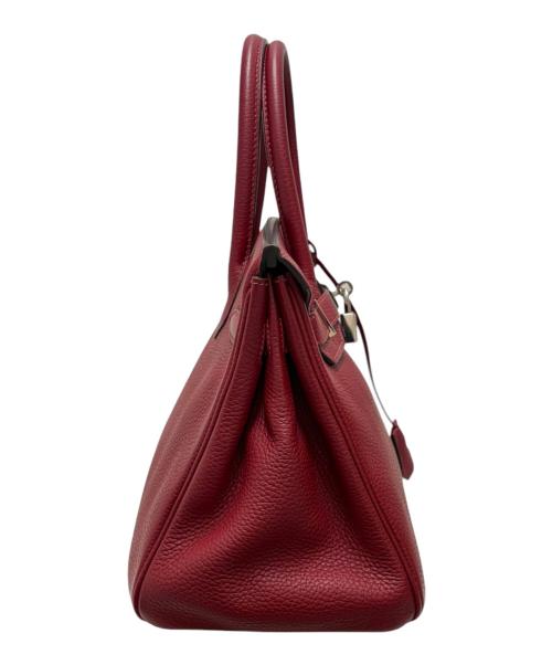 HERMES（エルメス）HERMES (エルメス) Birkin 30 バーキン 30/トゴ/ルージュグレナ/X刻印：2016年製造/シルバー金具 ルージュグレナ サイズ:30の古着・服飾アイテム