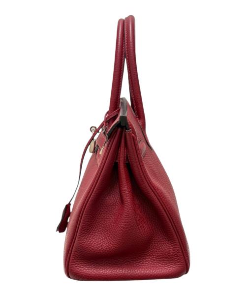 HERMES（エルメス）HERMES (エルメス) Birkin 30 バーキン 30/トゴ/ルージュグレナ/X刻印：2016年製造/シルバー金具 ルージュグレナ サイズ:30の古着・服飾アイテム