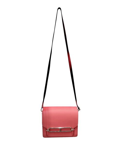 HERMES（エルメス）HERMES (エルメス) Roulis mini ロウリスミニ /スイフト/ピンク/Y刻印：2020年製造/シルバー金具 ピンク サイズ:ミニ/miniの古着・服飾アイテム