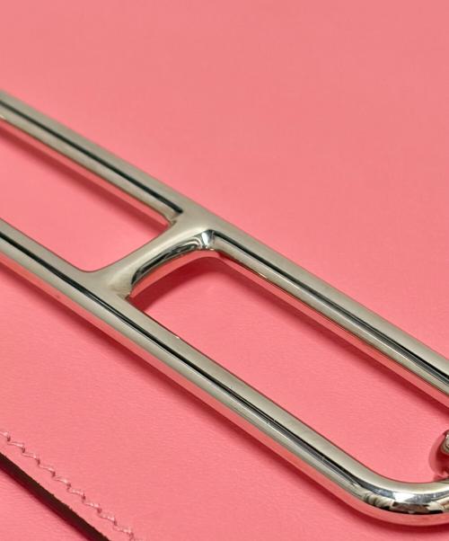 HERMES（エルメス）HERMES (エルメス) Roulis mini ロウリスミニ /スイフト/ピンク/Y刻印：2020年製造/シルバー金具 ピンク サイズ:ミニ/miniの古着・服飾アイテム