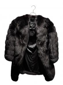 SAGA FURS（サガファーズ）の古着「ファーコート」｜ブラック