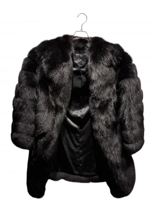 SAGA FURS（サガファーズ）SAGA FURS (サガファーズ) ファーコート ブラック サイズ:66の古着・服飾アイテム