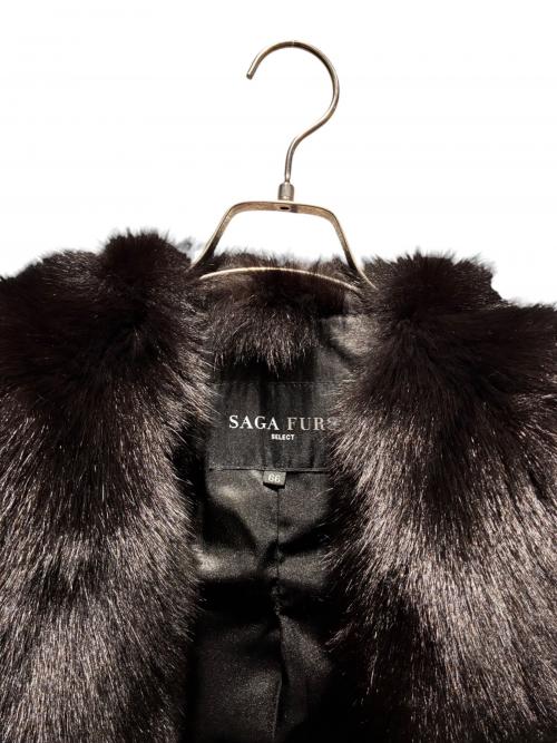 SAGA FURS（サガファーズ）SAGA FURS (サガファーズ) ファーコート ブラック サイズ:66の古着・服飾アイテム