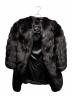 SAGA FURS（サガファーズ）の古着「ファーコート」｜ブラック