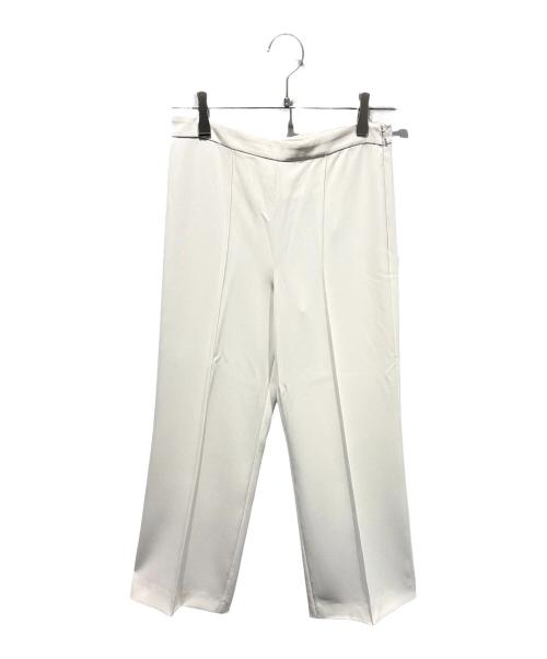 'S Max Mara（エスマックスマーラ）'S Max Mara (エスマックスマーラ) コンパクトキャディパンツ ホワイト サイズ:SIZE 32の古着・服飾アイテム