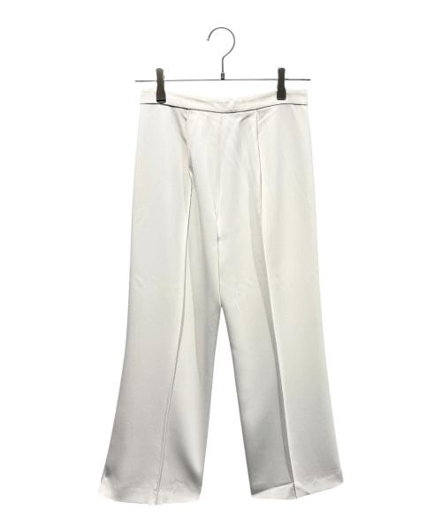 'S Max Mara（エスマックスマーラ）'S Max Mara (エスマックスマーラ) コンパクトキャディパンツ ホワイト サイズ:SIZE 32の古着・服飾アイテム