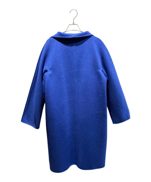 MaxMara（マックスマーラ）MaxMara (マックスマーラ) カシミヤコート ブルー サイズ:38の古着・服飾アイテム