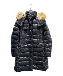 MONCLER（モンクレール）の古着「HERMIFUR/ダウンコート」｜ブラック