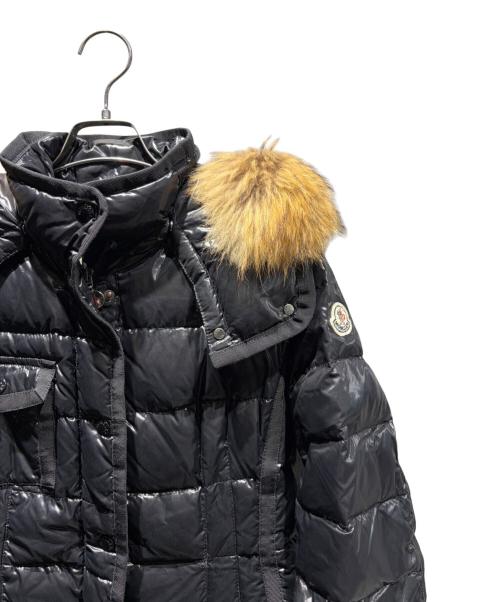 MONCLER（モンクレール）MONCLER (モンクレール) HERMIFUR/ダウンコート ブラック サイズ:1の古着・服飾アイテム