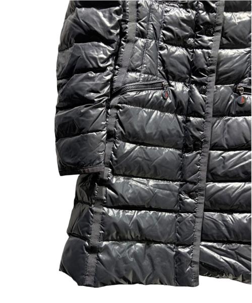 MONCLER（モンクレール）MONCLER (モンクレール) HERMIFUR/ダウンコート ブラック サイズ:1の古着・服飾アイテム