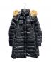 MONCLER（モンクレール）の古着「HERMIFUR/ダウンコート」｜ブラック