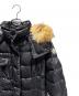 MONCLER (モンクレール) HERMIFUR/ダウンコート ブラック サイズ:1：80000円