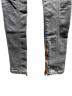 中古・古着 BALMAIN (バルマン) ハイウエストスキニーデニムパンツ ブルー サイズ:34：18000円