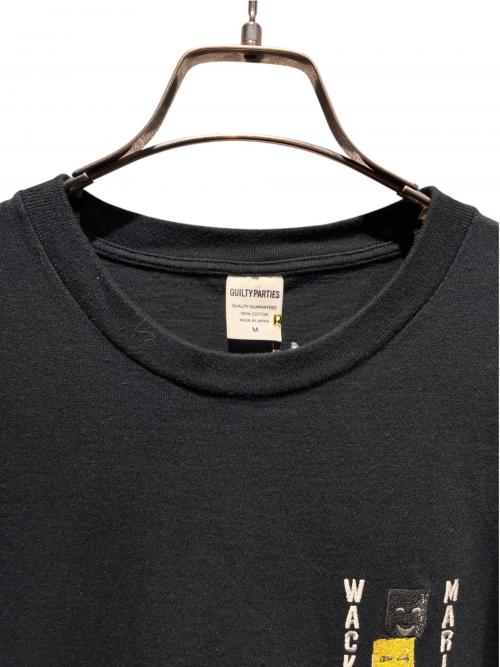 WACKO MARIA（ワコマリア）WACKO MARIA (ワコマリア) WASHED HEAVY WEIGHT CREW NECK T-SHIRT ブラック サイズ:Mの古着・服飾アイテム